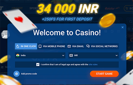 Register at Aviator Mostbet game